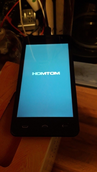 HomTom HT26 blau entsperrt Dual Sim Android 7.0 Smartphone Rentner Kinderhandy