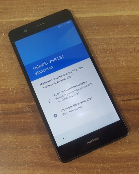 Huawei P9 Lite 16 GB – Schwarz – (Ohne Simlock) (Dual SIM) Smartphone Handy