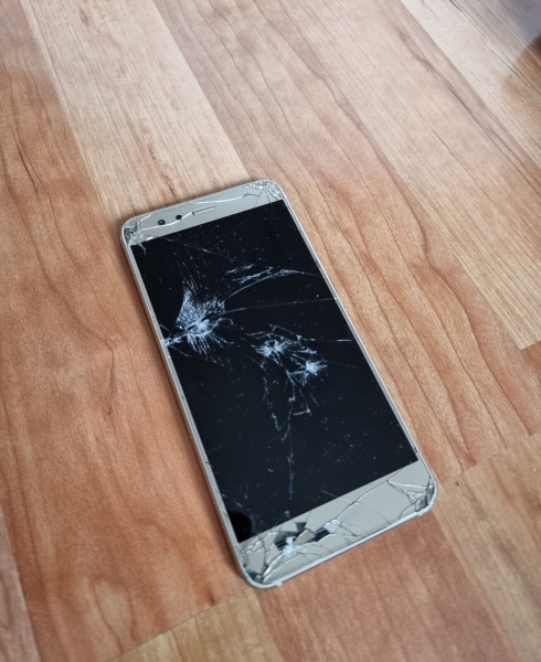 Huawei P10 Lite Dual SIM, WAS-LX1 in gold ( defekt )