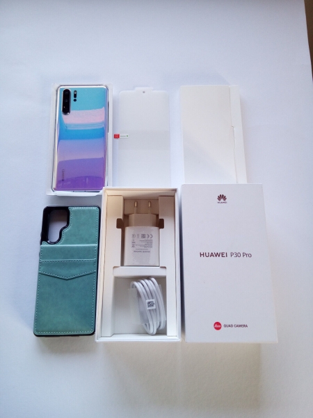 Huawei P30 Pro -256GB- Breathing Cristal- DualSIM Smartphone -ohne SIMlock -Top
