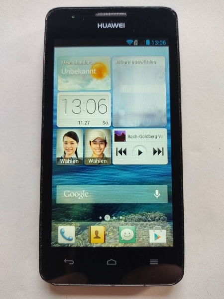 Huawei  Ascend G510 – 4GB – Schwarz (Ohne Simlock) Smartphone