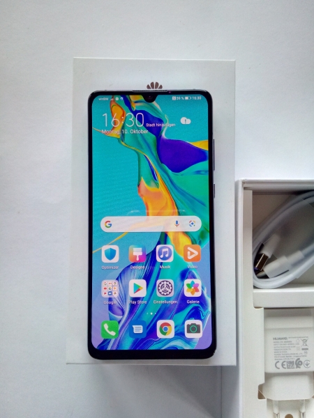 Huawei P30 ELE-L09 – 128GB Smartphone – Breathing Cristal (Ohne Simlock)  Top