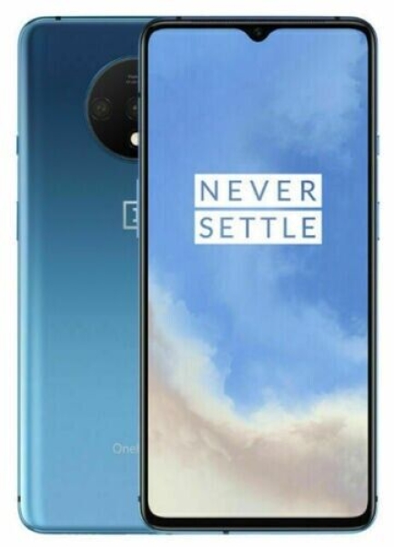 OnePlus 7T (Dual SIM) – 128 GB – Glacier Blue (entsperrt) Smartphone – Klasse A