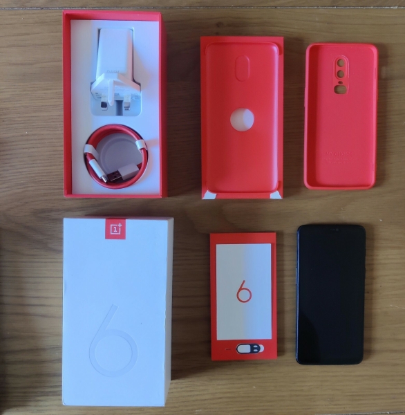 OnePlus 6 – 128 GB – Mitternachtsschwarz (entsperrt)