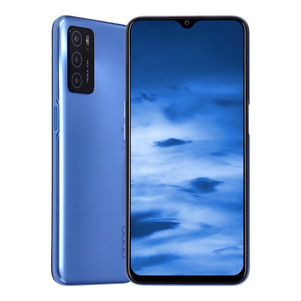 Oppo A16 Dual-SIM 64GB Pearl Blue Android Smartphone sehr gut