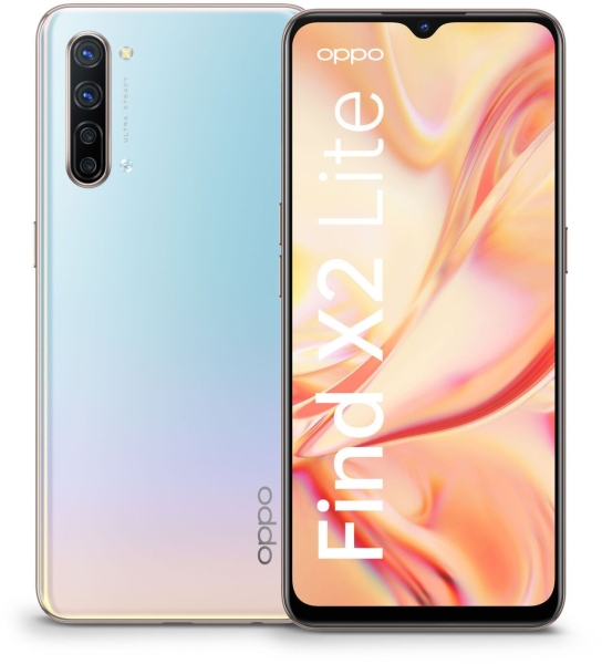 OPPO Find X2 Lite 128GB Weiß – Hervorragend – Smartphone