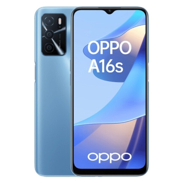 Oppo A16s Dual-SIM 64GB Pearl Blue Android Smartphone NEU