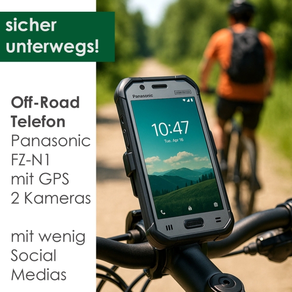 STOSSSICHERES MILITÄR SMARTPHONE QUALITÄT PANASONIC FZ-N1 IP65 MIL-STG-810G