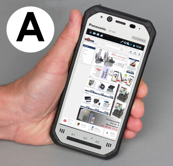 ANTIVANDAL GSM SMARTPHONE TABLET PANASONIC TOUGHPAD FZ-N1 2x GSM BLUETOOTH A