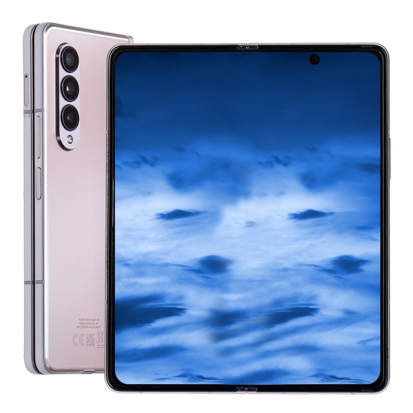 Samsung Galaxy Z Fold 3 5G 256GB Phantom Silver Android Smartphone klappbar