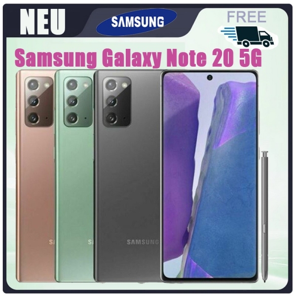 Neu Samsung Galaxy Note 20 5G 128GB Ohne Vertrag 6,7″ SimFree SmartPhone