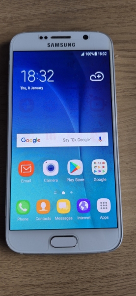 Samsung Galaxy S6 – 64GB entsperrt 3GB Smartphone – weiß – Top Zustand