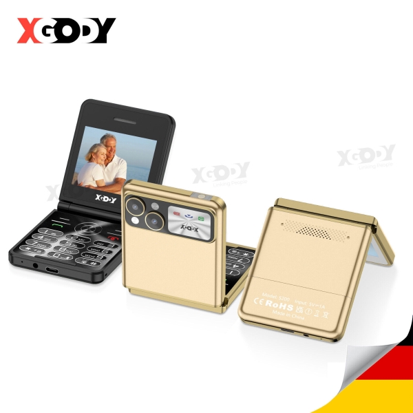 2024 2,4″ 2G Mini Wandschirm Smartphone Handy Ohne Vertrag Dual SIM Druckknopf
