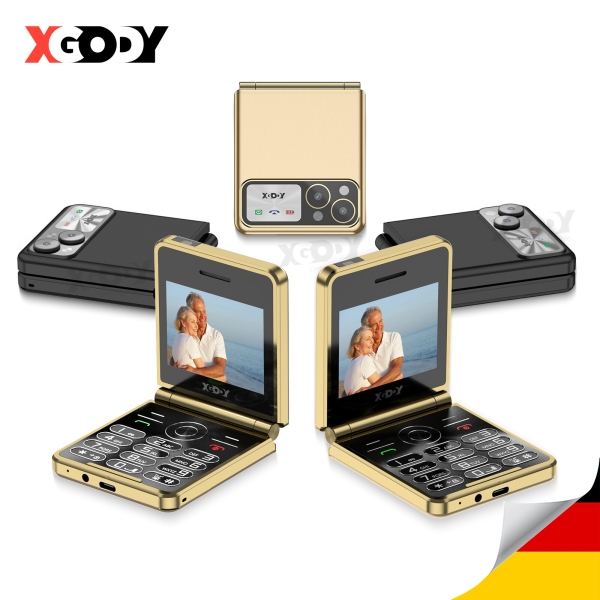 2024 Neu Mini 2,4″ Druckknopf Wandschirm Smartphone Handy Ohne Vertrag Laut 2G