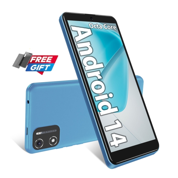 XGODY Neu 5,5″ Android 14 Smartphones Ohne Vertrag Handy 2*SIM 8-Core 2850mAh 4G