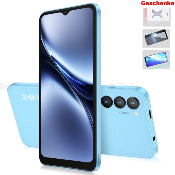 Neu Smartphone Android 15 Ohne Vertrag Handy 7GB+32GB 8Core 6,5″ 4G 4200mAh 2SIM