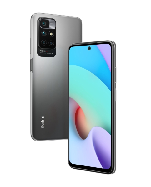 Xiaomi Redmi 10 128GB Grau LTE Android Smartphone 6,5″ LCD 50MP 4GB RAM USB-C