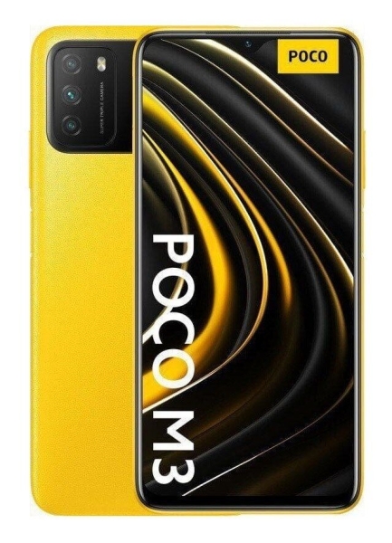 Xiaomi Poco M3 Gelb 6GB/64GB 16,59cm (6,5Zoll) Infrarot 48 MP Kamera Android NEU