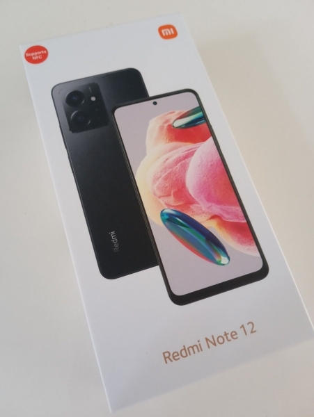 Xiaomi Redmi Note 12 4/64GB Dual-SIM Smartphone ice blue EU ungeöffnet 