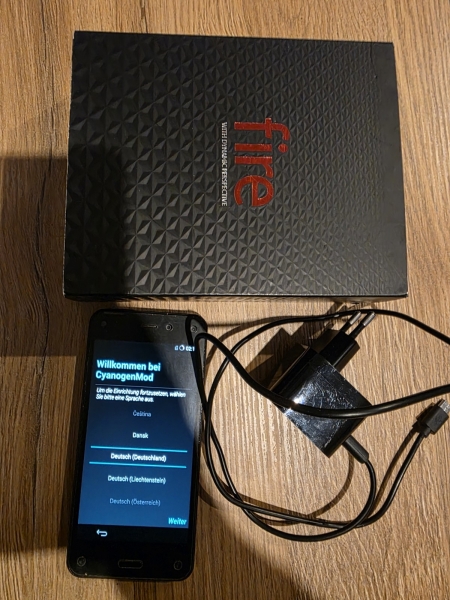 Amazon Fire Phone 32GB Schwarz Smartphone