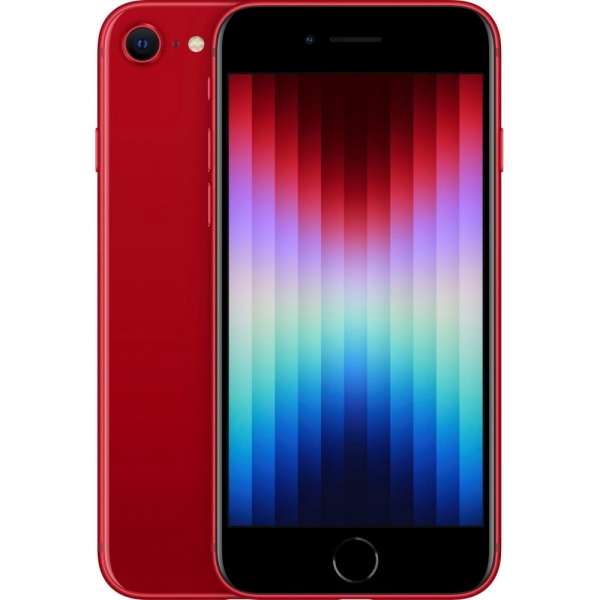 Apple iPhone SE (2022) 64GB Smartphone (PRODUCT)RED 4,7 Zoll Retina Display iOS