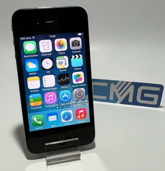 Apple iPhone 4 32 GB – Schwarz (Ohne Simlock) IOS7 (CDMA + GSM) Top Zustand #87
