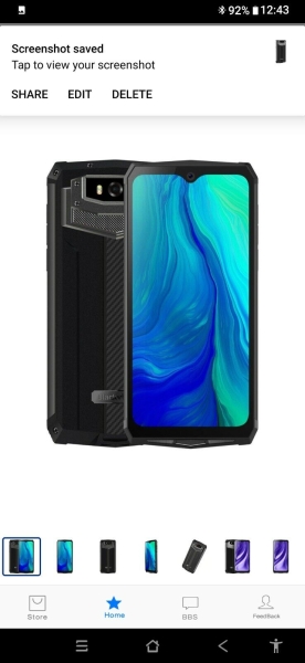 Blackview BV5900 3GB 32GB Smartphone 13MP 5,7″ Wasserdicht Robust Handy 5580mAh