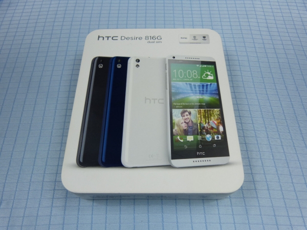HTC Desire 816G Dual-Sim 8GB Blau! Gebraucht! Ohne SImlock! TOP ZUSTAND! OVP!