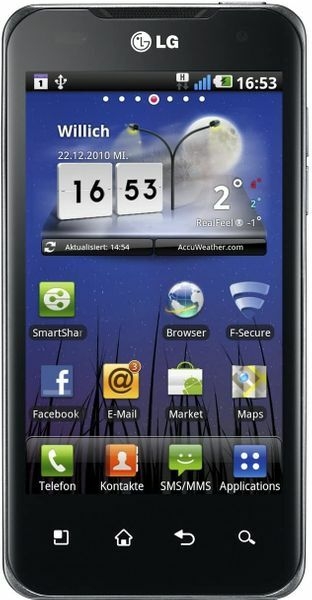 LG P990 Optimus Speed Smartphone Black Neuwertig  Händler