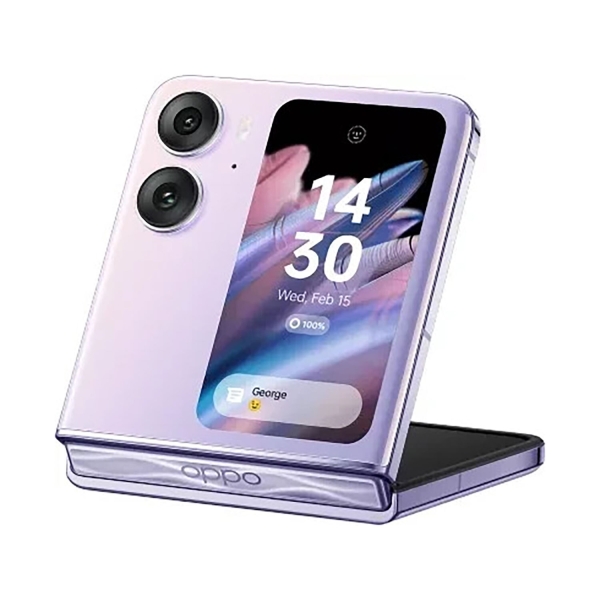 OPPO Find N2 Flip 5G Smartphone Faltbar 256GB Moonlite Purple „Gratis Versand“