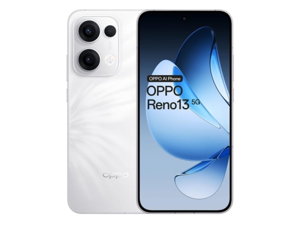 OPPO Reno13 5G Smartphone – 12/256GB 6,59″ 120 Hz Plume White