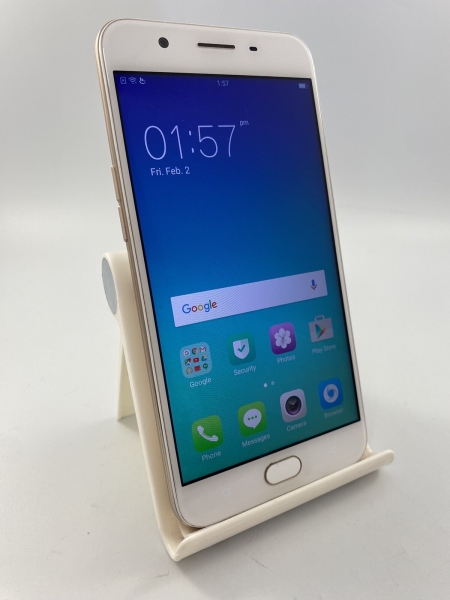 Oppo F1S A1601 weiß & gold entsperrt 32GB 5,5″ 13MP 3GB RAM Android Smartphone