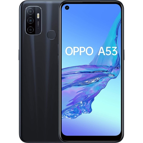Oppo A53s Dual-SIM 128GB Electric Black Android Smartphone wie neu