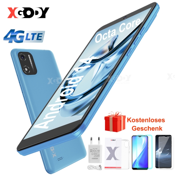 2025 Handy Smartphone Ohne Vertrag Android 14 4GB+16GB Dual SIM Octa Core 4G 8MP