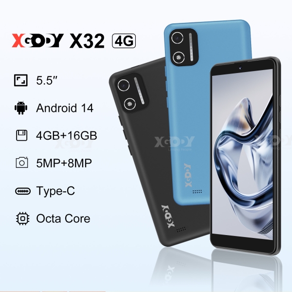 2025 Neu Android 14 Dual SIM Smartphone Ohne Vertrag Handy 4GB+16GB Octa-Core 4G