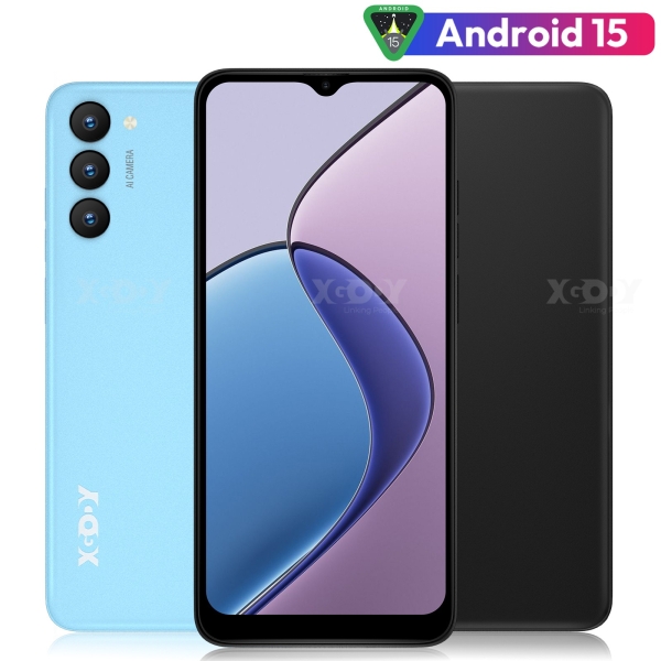 XGODY Neu 7GB+32GB Handy Ohne Vertrag Android 15 Smartphone 4G 2SIM Face ID IPS_