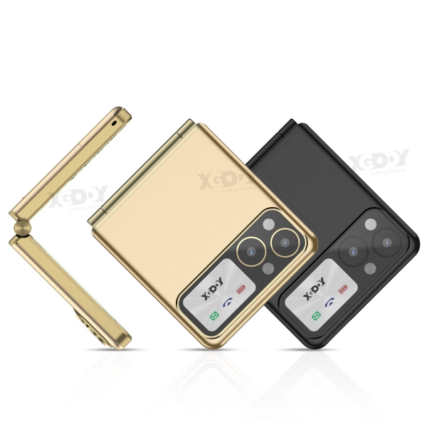 2025 Neu Mini Handy 2,4″ Klapp Smartphone Ohne Vertrag Dual SIM Laut Druckknopf