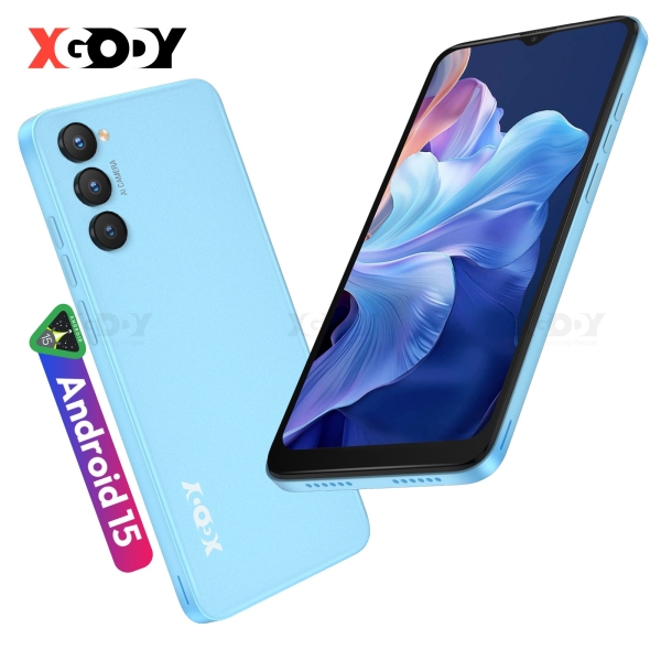 2025 XGODY Handy Ohne Vertrag 7GB+32GB Android 15 Smartphone 4200mAh Dual SIM 4G
