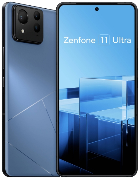 Asus Zenfone 11 Ultra Smartphone 256GB 17.2cm 6.78 Zoll Blau Android 14 Dual-SIM