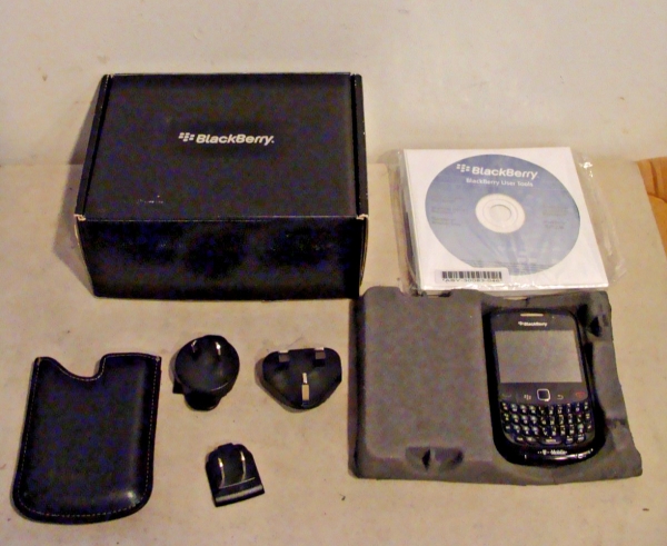 BlackBerry Curve 8520 – Smartphone schwarz (T-Mobile ) in OVP (aus Nachlass )