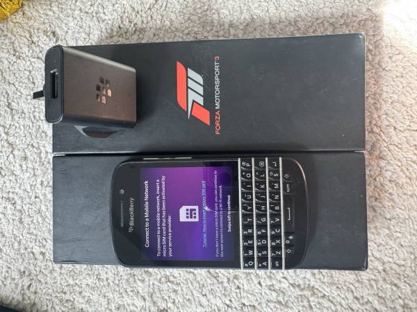 Blackbarry Q10 Limited Edition Unlocked Neuwertig Selten