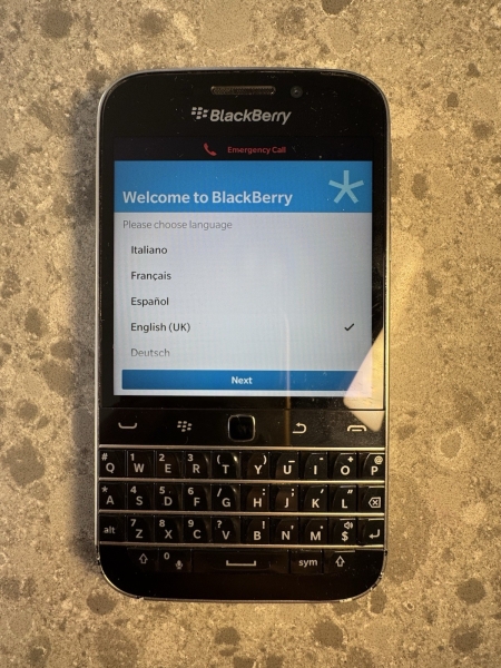 BlackBerry Classic Q20 16GB entsperrt Grade B