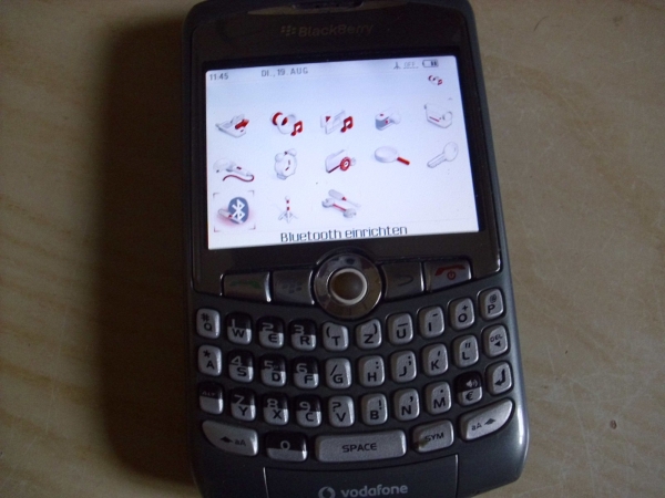 BlackBerry  Curve 8310 – Grau (Vodafone) Smartphone,  funktioniert  5G ? Lesen !