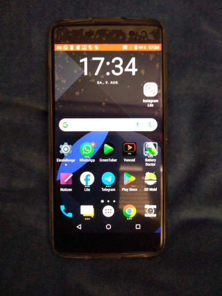 BlackBerry DTEK60 – 32GB – Schwarz (Ohne Simlock) Smartphone (PRD-63040-021)
