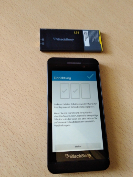 BlackBerry  Z10 – 16GB – Schwarz (T-Mobile) Smartphone