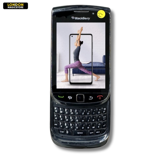 BlackBerry Torch 9800 – schwarz entsperrt QWERTZ Smartphone – Top Zustand