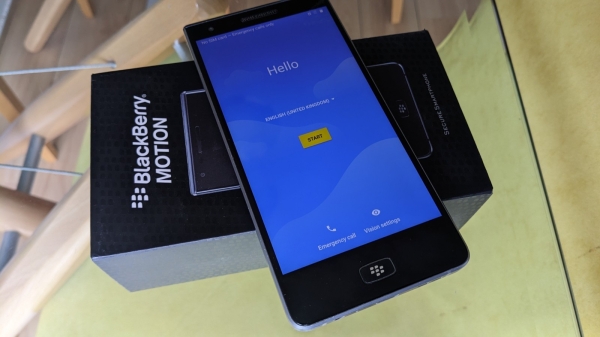 BlackBerry Motion – 32GB – Schwarz – Entsperrt