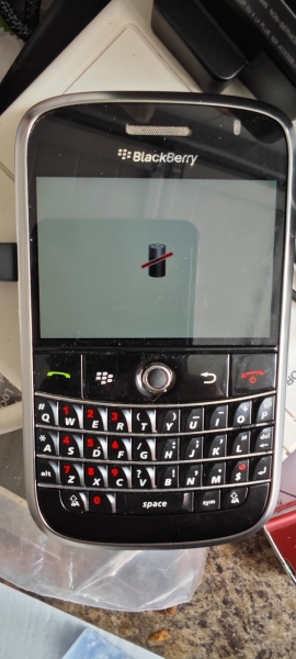 Blackberry Bold 9000 schwarz Handy (ohne Akku)
