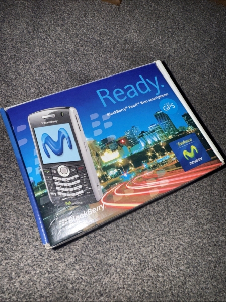 BlackBerry Pearl 8110 Smartphone Vintage Brandneu.