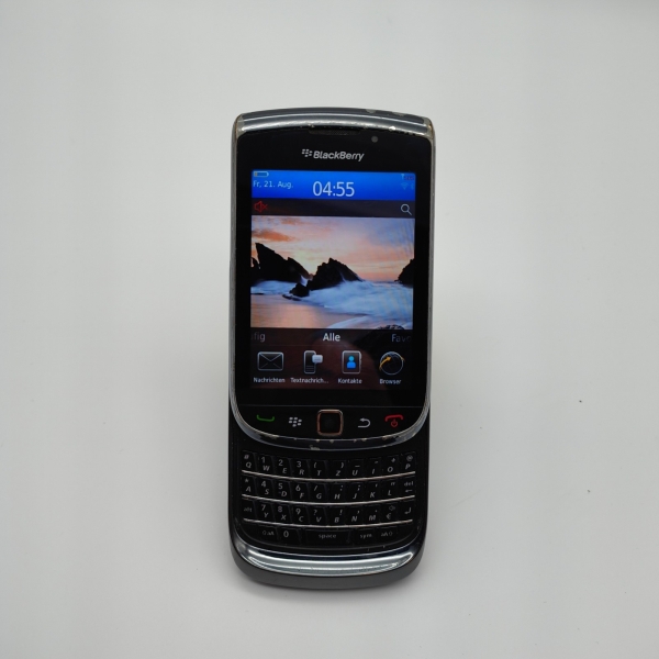 BlackBerry Torch 9600 4GB Schwarz (wie 9800) 5 MP Smartphone Vintage #027